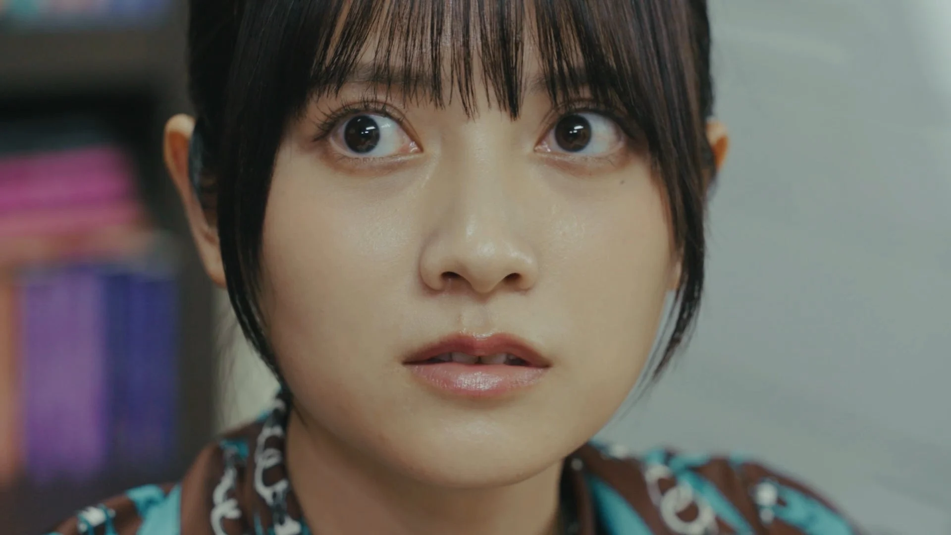 桃月なしこさんの驚いた表情