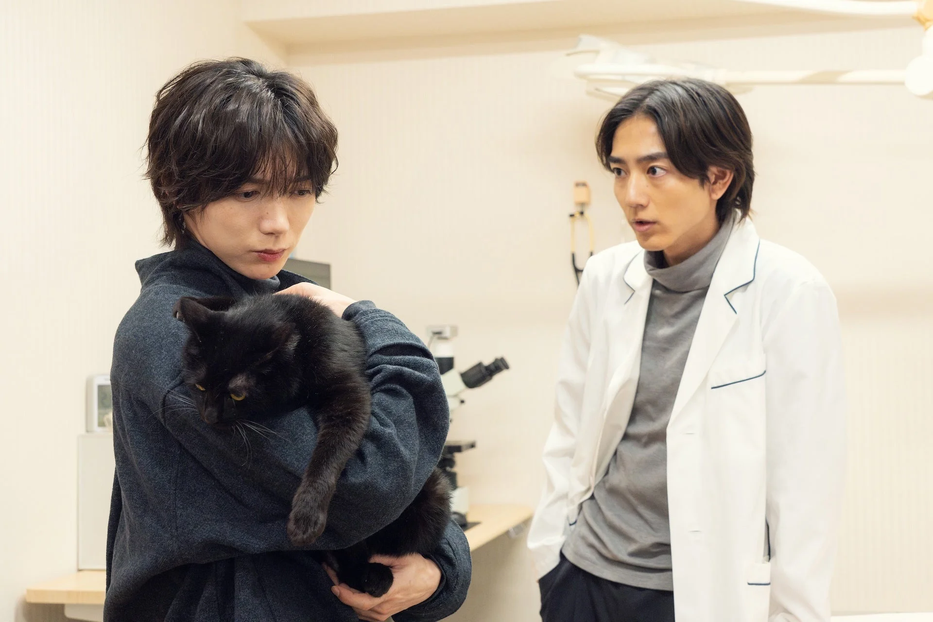 桜庭と真柴医師、幸子