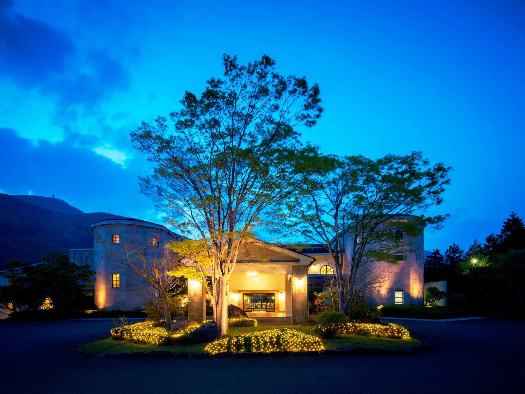 箱根仙石原プリンスホテルの夜景