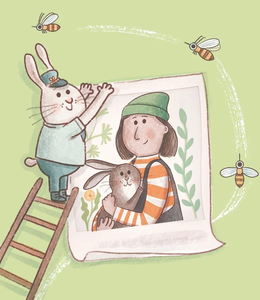 クリスティーナ・リッテンからのメッセージのイラスト