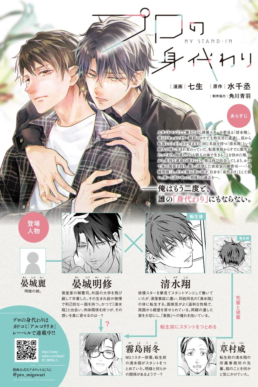 『プロの身代わり』あらすじ・登場人物